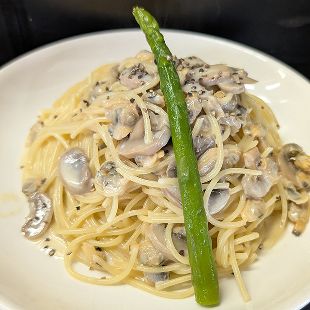 季節のおすすめパスタの写真